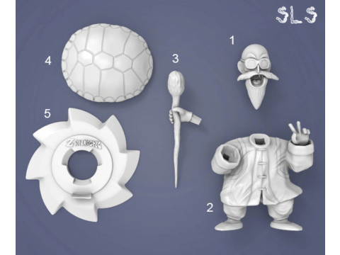 Master Roshi Modelo de impresión 3D