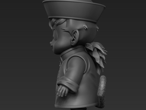 Son Gohan Kid 3D Print Model