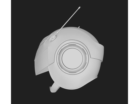 Saiyaman Gohan Helmet Modèles 3D en vedette