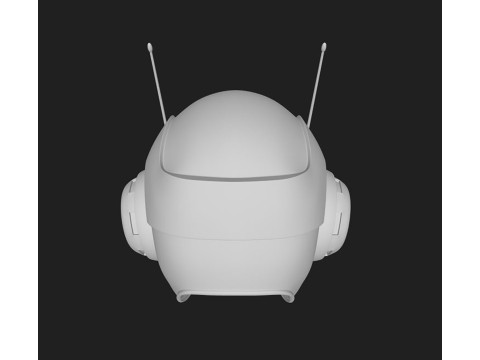 Saiyaman Gohan Helmet Modèles 3D en vedette