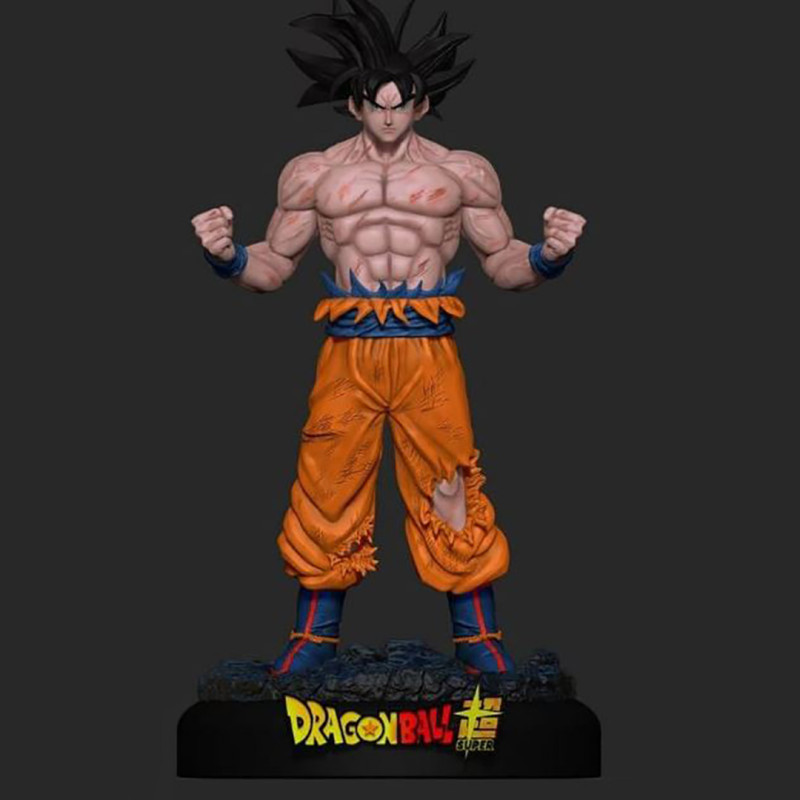 Goku Dragon Ball Super Modelo de impresión 3D .c4d .max .obj .3ds .fbx .stl .blend