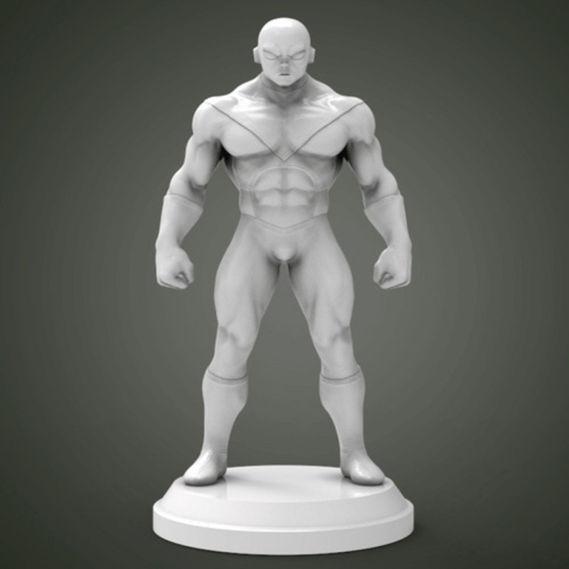 Jiren Figurine Model do druku 3D .c4d .max .obj .3ds .fbx .stl .blend 