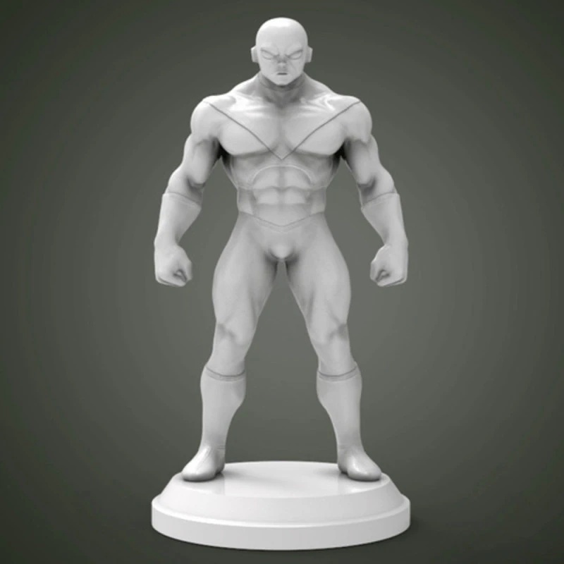 Jiren Figurine 3D Print Model .c4d .max .obj .3ds .fbx .stl .blend