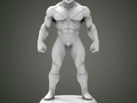 Estatueta Jiren Modelo de Impressão 3D