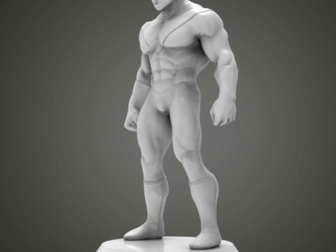 Jiren Figurine Model do druku 3D