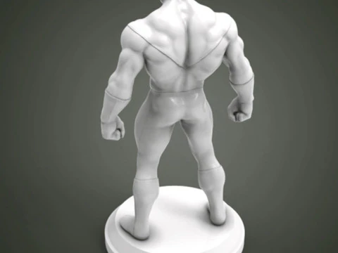 Jiren Figurine 3D Print Model