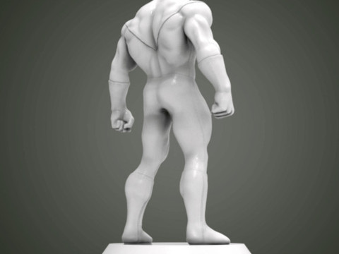 Jiren Figurine Model do druku 3D
