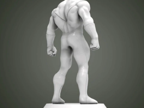 Jiren Figurine 3D Print Model