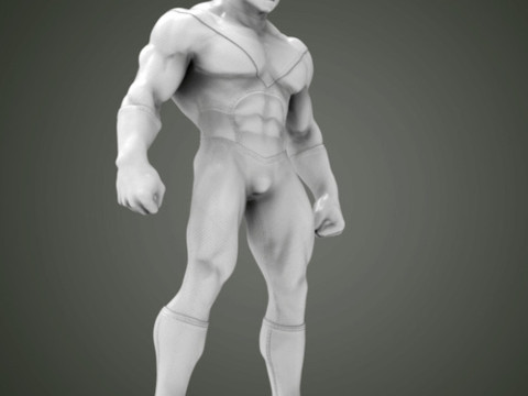 Jiren Figurine Model do druku 3D