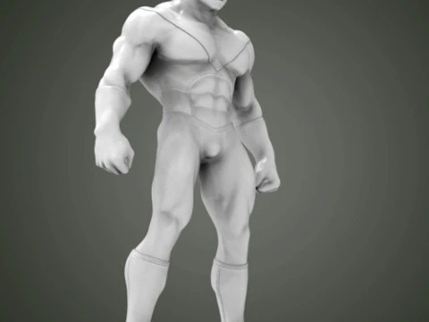 Jiren Figurine 3D Print Model