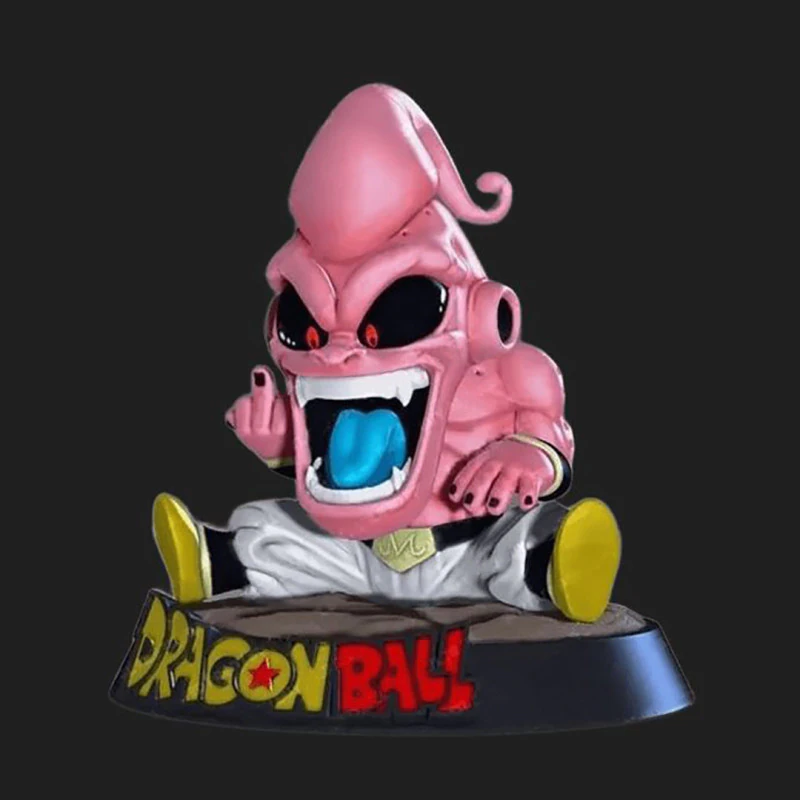 Majin Boo Dragon Ball 3D Print Model .c4d .max .obj .3ds .fbx .stl .blend 