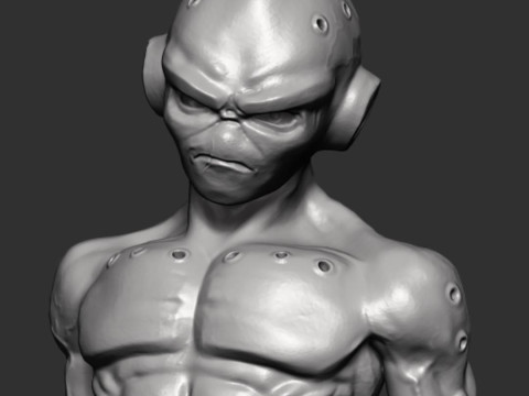 Маджин Буу Кид 3D Принт Модель