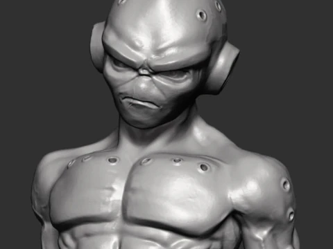 Majin Buu Kid 3D Print Model