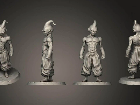 Majin Buu Kid 3D Print Model