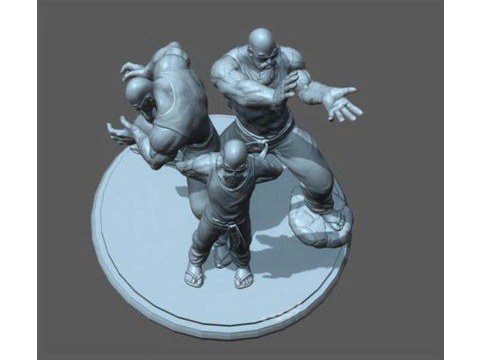 Mestre Kame Dragon Ball Modelo de Impressão 3D