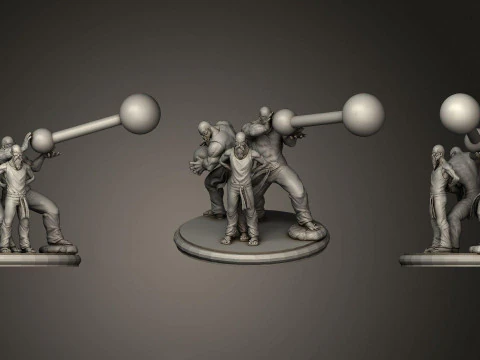 Mestre Kame Dragon Ball Modelo de Impressão 3D