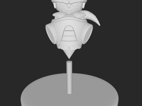 Baby Frieza Figurine Modelo de impresión 3D