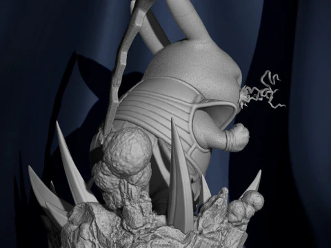 PikachuJin Statue 3D Print Model