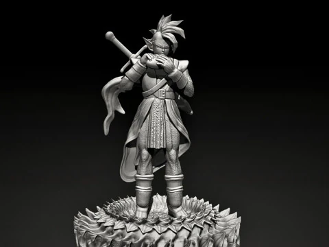 Dragon Ball Z Tapion Modelo de Impressão 3D