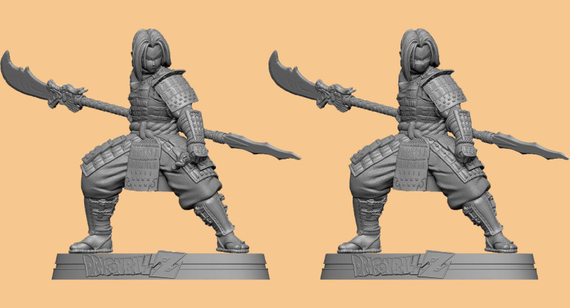 Trunks Shogun 3D Druckmodell .c4d .max .obj .3ds .fbx .stl .blend