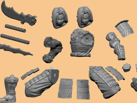 Xogum Trunks Modelo de Impressão 3D