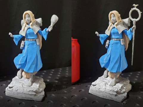 मार्सिले डोनाटो - डंगऑन मेशी 3D प्रिंट मॉडल