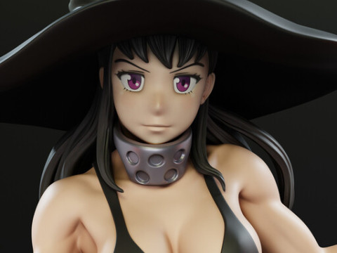 Maki Oze Fire Force 3D Print Model