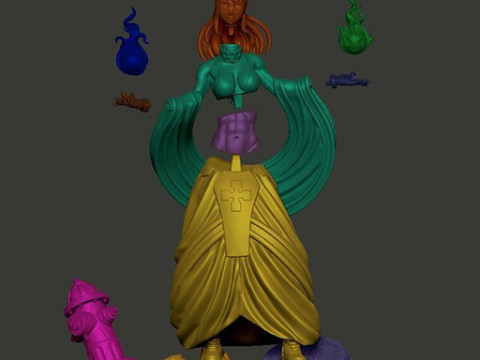 Maki Oze Fire Force 3D Print Model