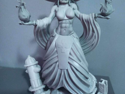 Maki Oze Fire Force 3D Print Model