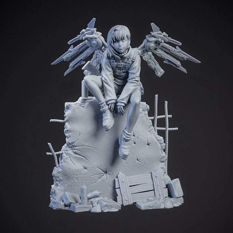 Valrie Figure 3D Print Model .c4d .max .obj .3ds .fbx .stl .blend 