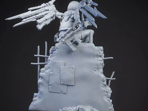 Valrie Figure 3D Print Model