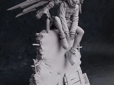 Valrie Figure 3D Print Model