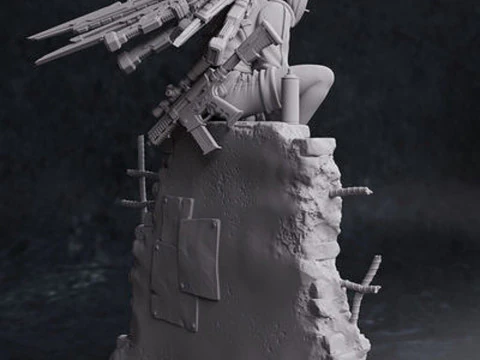 Valrie Figure 3D Print Model