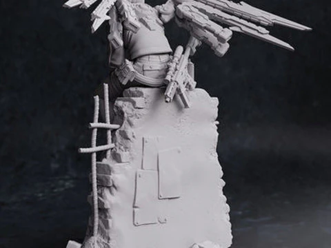 Valrie Figure 3D Print Model
