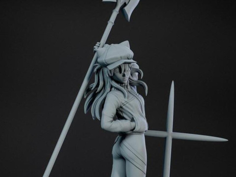 Аска Лэнгли 3D Принт Модель