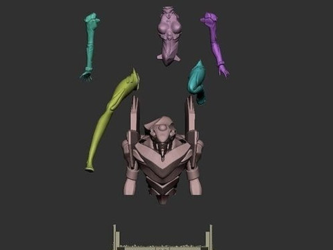 Rei Ayanami Evangelion 3D Print Model