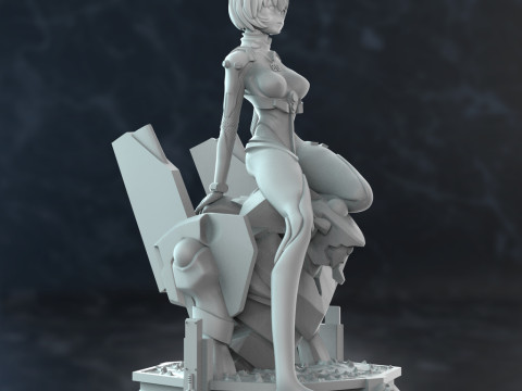 Rei Ayanami Evangelion 3D Print Model