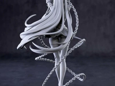 Medusa Rider 3D Print Model