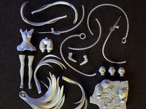 Medusa Rider 3D Print Model