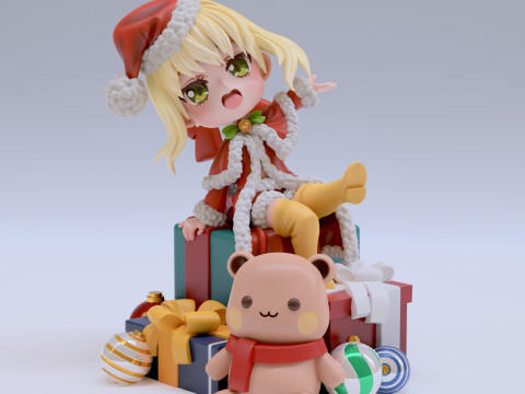 Padoru Padoru 3D Print Model