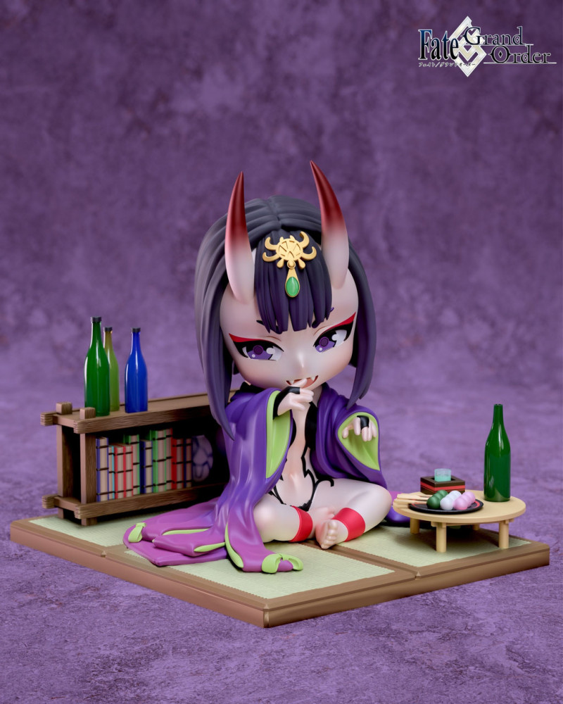 Shuten Douji Chibi 3D Print Model .c4d .max .obj .3ds .fbx .stl .blend 