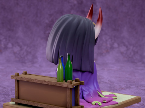 Shuten Douji Chibi 3D Print Model