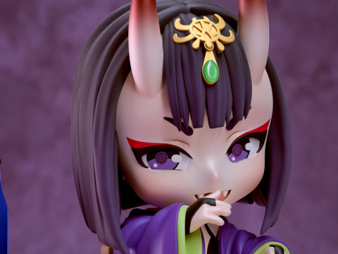 Shuten Douji Chibi 3D Print Model
