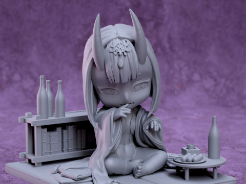 Shuten Douji Chibi 3D Print Model