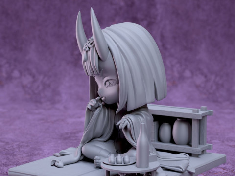 Shuten Douji Chibi 3D Print Model
