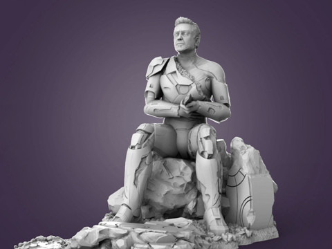 Iron Man Marvel 3D Print Model