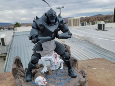 Alphonse Elric Fullmetal Alchemist 3D Print Model
