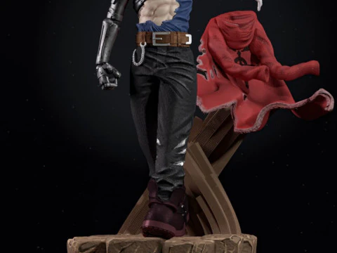 Эдвард Элрик Стальной алхимик 3D Принт Модель