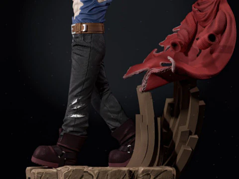 Edward Elric Fullmetal Alchemist 3D Print Model