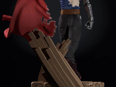 Edward Elric Fullmetal Alchemist 3D Print Model